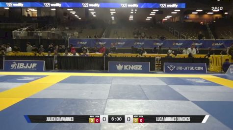 Luca Moraes Ximenes vs Julien Chavannes 2026 Pan Jiu Jitsu IBJJF Championship