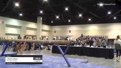 Liberty Mora - Beam, Metroplex #1028 - 2021 USA Gymnastics Development Program National Championships