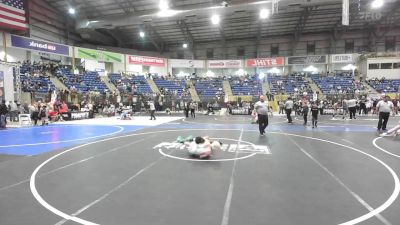 140 lbs Consi Of 4 - Javier Garcia Martinez, Greeley United vs Daxton Abernathy, Burlington