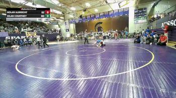 144 lbs Cons. Round 2 - Dilan Courtney, Missoula Big Sky/Loyola Sacred Heart vs Nolan Albrecht, Bozeman