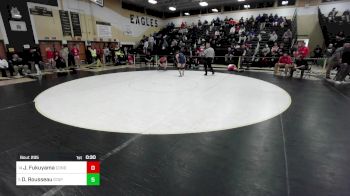 150 lbs Consi Of 8 #2 - Joseph Fukuyama, Conard vs Damian Rousseau, Staples