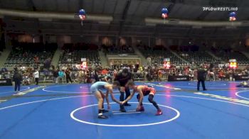 120 lbs Consolation - Brayton Feister, Warner Elite WC vs Ethan Teague, Oklahoma Wrestling Academy