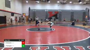 106 lbs Consolation - Travis Clawson, Penn Manor vs Liam Flanigan, Central Dauphin