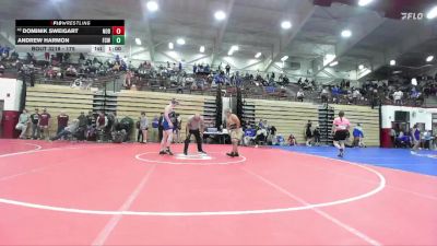 175 lbs Cons. Round 2 - Dominik Sweigart, Noblesville vs Andrew Harmon, Franklin Central Wrestling
