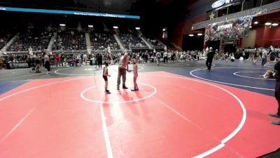 62 lbs Round Of 16 - Kinleigh Torres, Windy City WC vs Jake Ohrt, Thermopolis WC