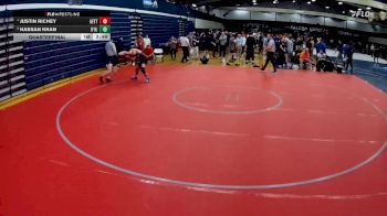 165 lbs Quarterfinal - Hassan Khan, Nyu vs Justin Richey, Gettysburg