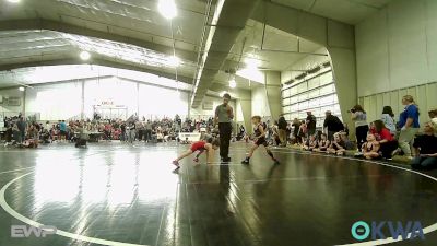 43 lbs Rr Rnd 3 - Harley Howell, Henryetta Knights Wrestling Club vs Jackson Purvis, Collinsville Cardinal Youth Wrestling