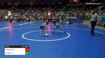 67 lbs Consolation - Grayson Baumann, Maurer Coughlin WC vs Noah Neal, Glenpool