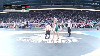 D1-165 lbs Cons. Round 1 - Jamari Powell, Waterford Kettering HS vs Mason Gardner, Brighton HS
