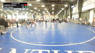 285 lbs Rr Rnd 3 - Kameron Hazelett, Elite Athletic Club D.Z. vs Casey Wilson, Freakztyle Wrecking Crew