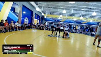 145 lbs Placement (16 Team) - Shawn McCallister, Team Kombat vs Gha-is Cooper, Oakleaf Wrestling Club