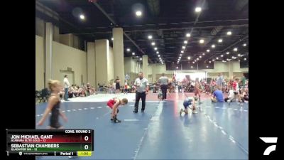 60 lbs 2nd Wrestleback (16 Team) - Sebastian Chambers, Gladiator WA vs Jon Michael Gant, Alabama Elite Gold