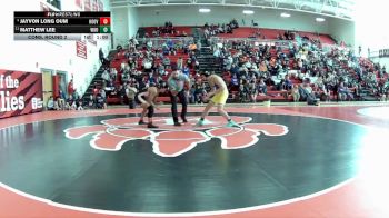 132 lbs Cons. Round 2 - Matthew Lee, Wooster vs Jayvon Long Oum, North Canton (Hoover)
