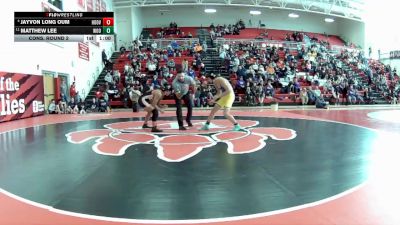 132 lbs Cons. Round 2 - Matthew Lee, Wooster vs Jayvon Long Oum, North Canton (Hoover)
