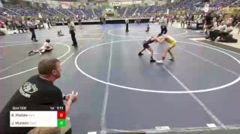 78 lbs Rr Rnd 2 - Ricardo Poolaw, NM Bad Boyz vs Jerricho Munson, Pomona Elite