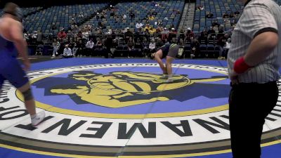 285 lbs Semifinal - Wyatt Hendrickson, Air Force vs KC Buday, Providence