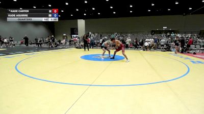 150 lbs Cons. Round 3 - Kade Carter, OK vs Kade Aguirre, NM
