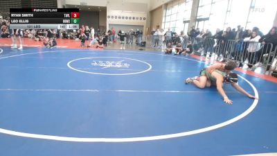 121 lbs Rr Rnd 1 - Ryan Smith, Taylor Hammers - MSC vs Leo Ellis, Rabbit Wrestling Club - MSC