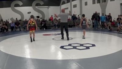 70 lbs Round 4 (6 Team) - Cruz Astorino, Dynasty vs David Arens, CP Wrestling Academy
