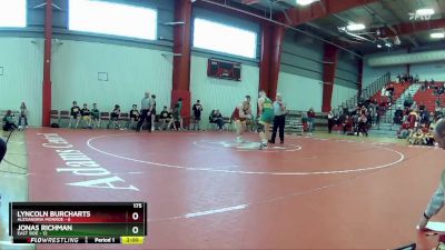 175 lbs Placement (16 Team) - Lyncoln Burcharts, Alexandria Monroe vs Jonas Richman, East Side