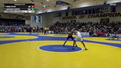 116 lbs Consi Of 8 #1 - Cruz Little, Faith Christian (PA) vs Anthony Riotto, Bergen Catholic (NJ)