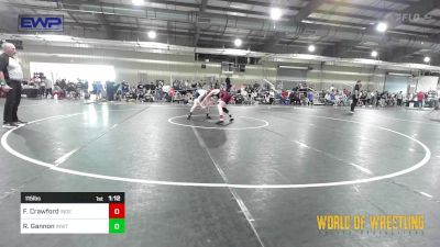 115 lbs Round Of 32 - Finnigan Crawford, Indee Mat Club vs Rocco Gannon, Inland Northwest Wrestling Training Center