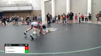 123 lbs Champ. Round 1 - Kayson White, SPATOLA Wrestling vs Malachi Kapenga, Ares WC