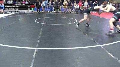 152 lbs Consi Of 8 #1 - Brandon Mayock, Oakland vs Kaiden Proctor, Berkeley Springs