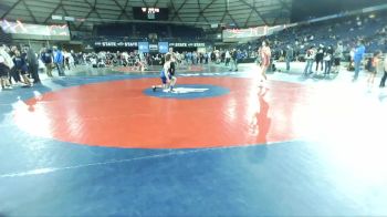 120 lbs Cons. Round 3 - Robert Poulter, Eatonville Cruisers Wrestling vs Kian Athey, Camas Wrestling Club