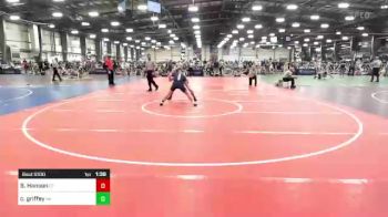 132 lbs Round Of 128 - Stryder Hanson, CT vs Carson Griffey, VA