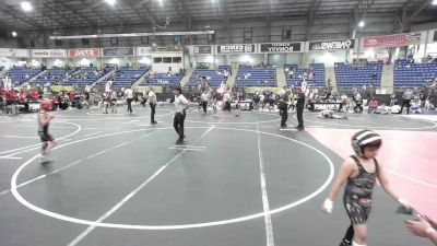 58 lbs Consi Of 8 #2 - Gabriel Weese, Adams City WC vs Laz Romero, No Team