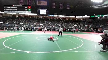 84 lbs Cons. Round 3 - Spencer Evans, PBG1 vs Calen Redmon, PWCA