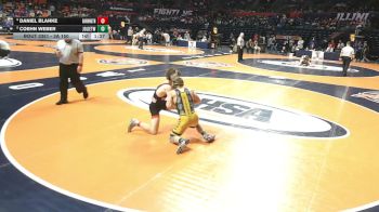 3A 150 lbs Cons. Semi - Coehn Weber, Joliet (West) vs Daniel Blanke, Barrington