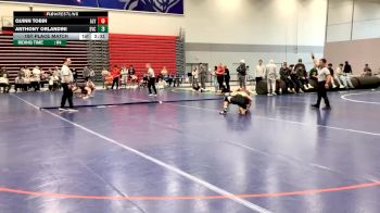 149 lbs 1st Place Match - Anthony Orlandini, St. Vincent College vs Quinn Tobin, Alvernia University