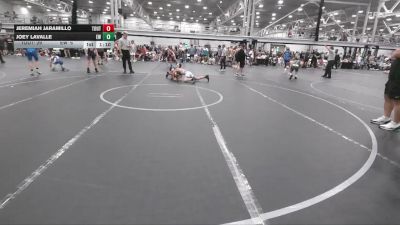 100 lbs Round 6 (10 Team) - Jeremiah Jaramillo, The Outsiders vs Joey LaValle, Edge Wrestling