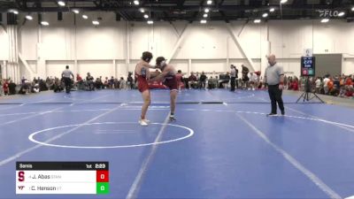 149 lbs Semis - Jaden Abas, Stanford vs Caleb Henson, Virginia Tech