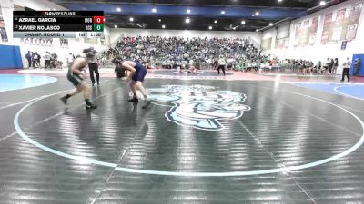 157 Boys Champ. Round 1 - Azrael Garcia, Morse vs Xavier Nolasco, Oceanside