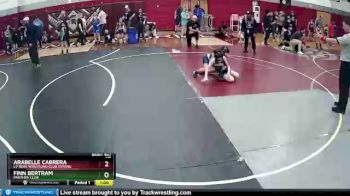 74-81 lbs Round 2 - Arabelle Cabrera, LV Bear Wrestling Club (Spring vs Finn Bertram, Panther Club