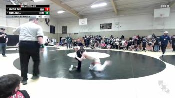76 lbs Cons. Round 4 - Burl Dull, Spring View Middle School vs Jacob Fay, Top Fueler Wrestling Club