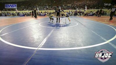 66 lbs Quarterfinal - Bruin Bjostad, CYWC vs Bryer Votaw, Madill Takedown