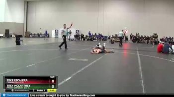 133 lbs 2nd Wrestleback (16 Team) - Zeke Escalera, Campbellsville vs Trey McCartney, Marian University (IN)