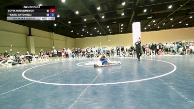 140 lbs 5th Place Match - Sofia Hoegemeyer, NE vs Carli Antonelli, OK