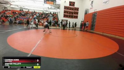 150A Round 5 - Sawyer Pallett, Laurel vs Camron Horn, Wind River