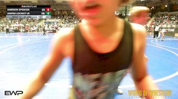 61 lbs Round Of 32 - Jameson Spencer, Steel City Reloaded vs Jasper Lockett Jr, Cowboy Wrestling Club