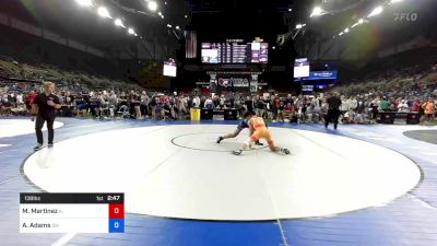 138 lbs Cons 64 #2 - Mark Martinez, Illinois vs Antwain Adams, Ohio