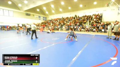 157 lbs Champ. Round 1 - Angel Rosas, Unaffiliated vs Ryan Stroud, Servite High School