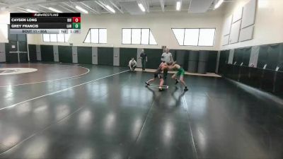 80A Champ. Round 1 - Caysen Long, Riverton Middle School vs Grey Francis, Lander Middle School