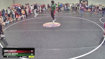 44 lbs Quarterfinal - Jesse Sudduth, Ninety Six Wrestling vs Antonio Brown, Blythewood Bengals