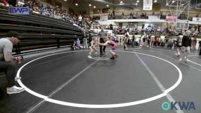 61 lbs Rr Rnd 1 - Randy Wanzer, Chandler Takedown Club vs Delanie Wartchow, Shelton Wrestling Academy