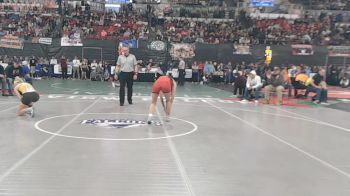 G - 115 lbs Champ. Round 1 - Bristol Ackerman, Dawson Co. (Glendive) (Girls) vs Shaelynn Sinerius, Helena Capital (Girls)